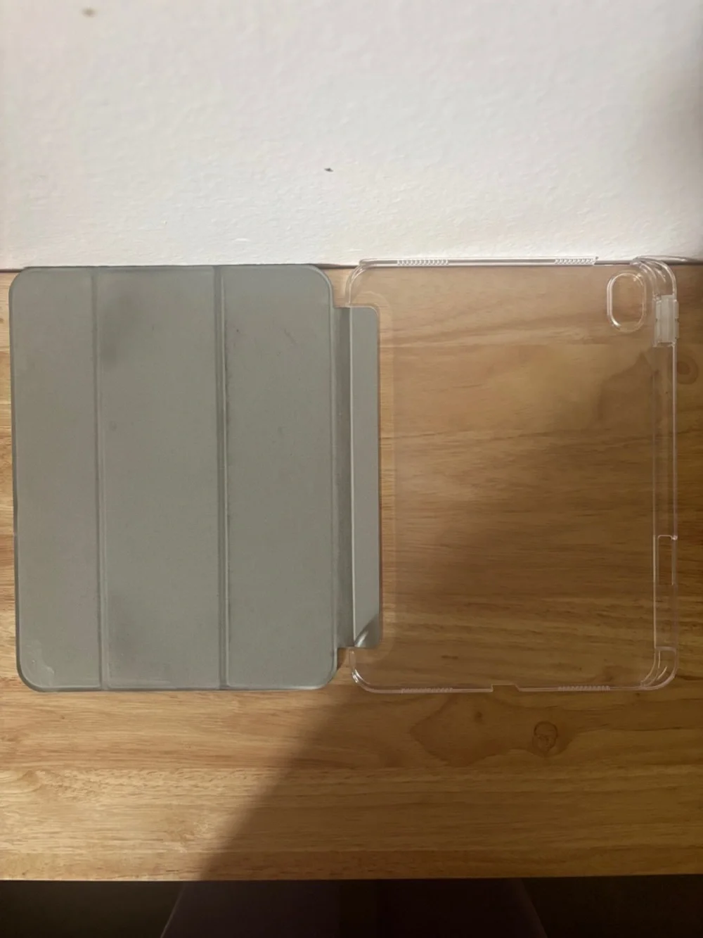Slim Protective Tablet Folio Case - Light Gray 8x10”